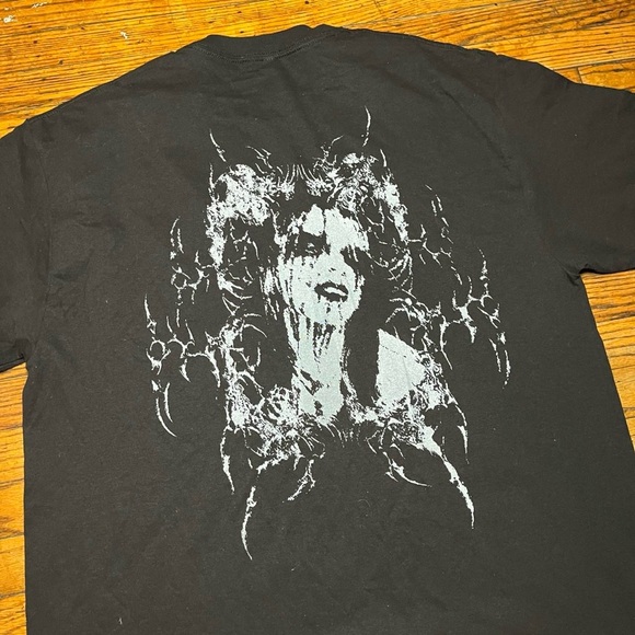 STASH Sample Tee Streetwear Brand Shirt XL Black Front and Back Design Vintage - Picture 4 of 4